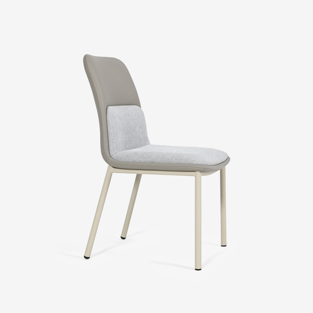 ダイニングセット テーブル「グレイス」セラミック天板 アイボリー色 全2サイズ+チェア「カロル」4脚セット 全2色