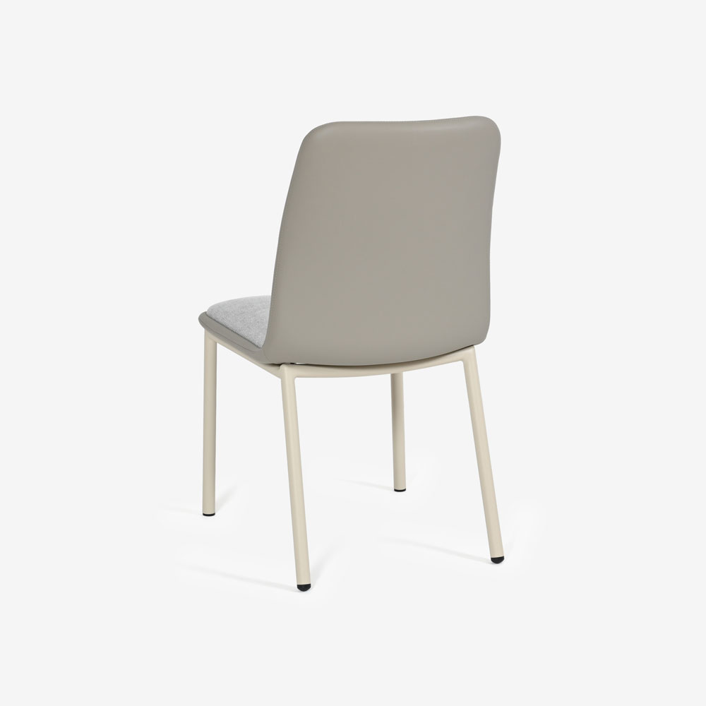 ダイニングセット テーブル「グレイス」セラミック天板 アイボリー色 全2サイズ+チェア「カロル」4脚セット 全2色