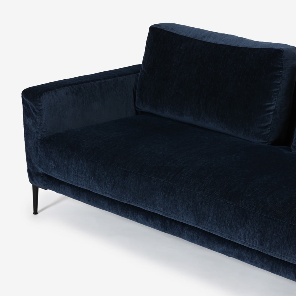 Abitamoda （アビタモーダ）ソファ「メダ」幅208cm カバーリング仕様 #4_4363 金属脚全2色【受注生産品】【お手入れキットの特典付き】