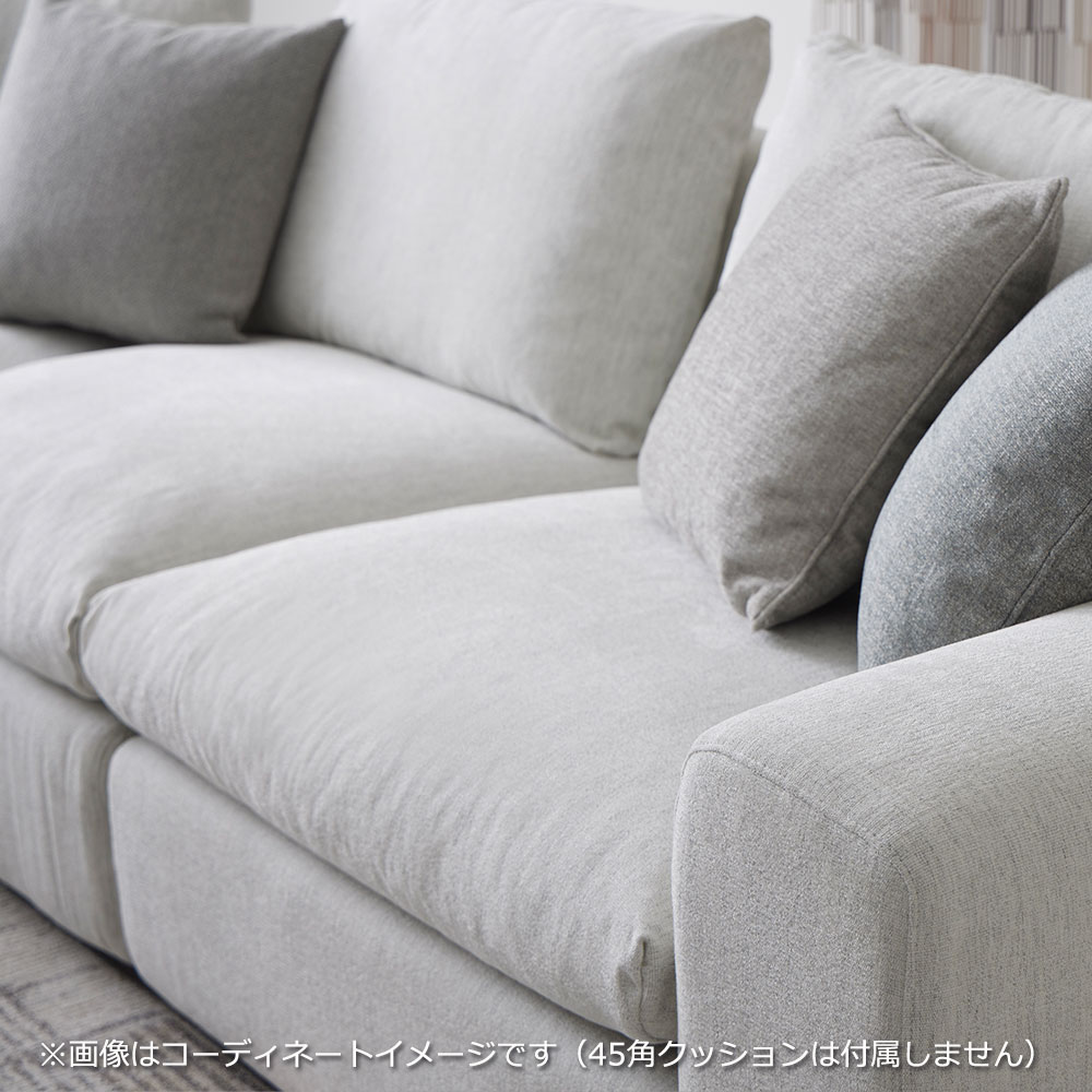 カウチソファ2点セット 向かって左カウチ「フラクセン」 布#3 ハドソンバーチ 【受注生産品】