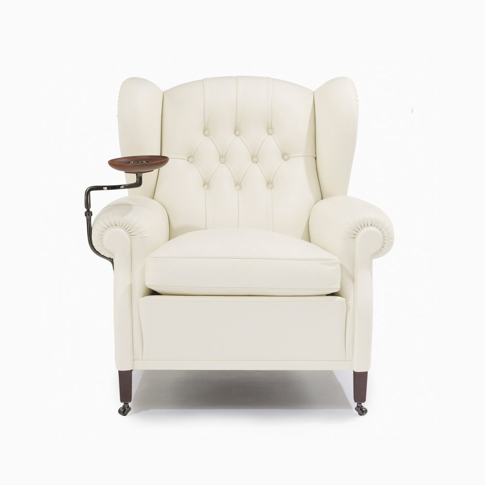 PoltronaFrau（ポルトローナ・フラウ）アームチェア「1919」革ホワイト色【次回入荷未定】