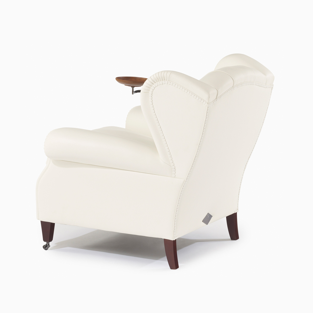 PoltronaFrau（ポルトローナ・フラウ）アームチェア「1919」革ホワイト色【次回入荷未定】