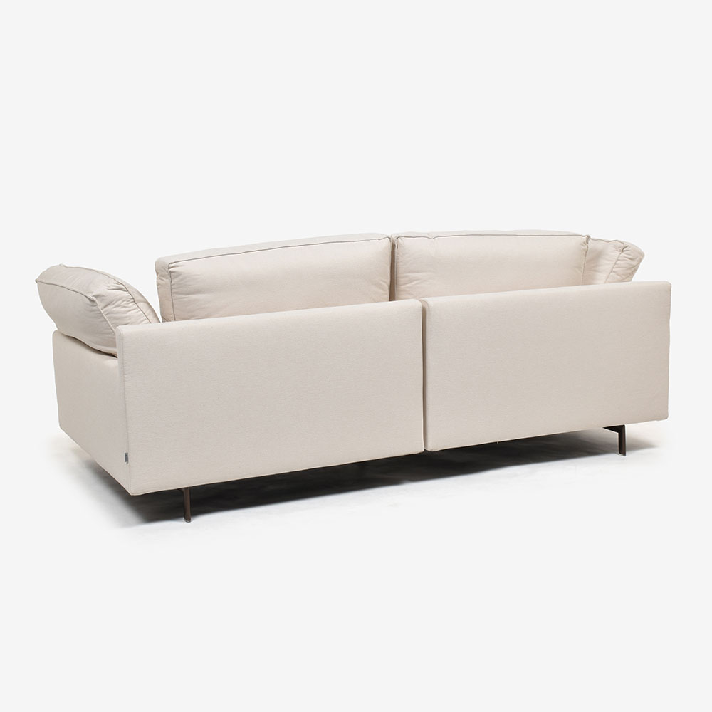 erba（エルバイタリア）ソファ「カモーリ」幅234cm 布アイボリー色 #0ACAPULCO111【お手入れキットの特典付き】