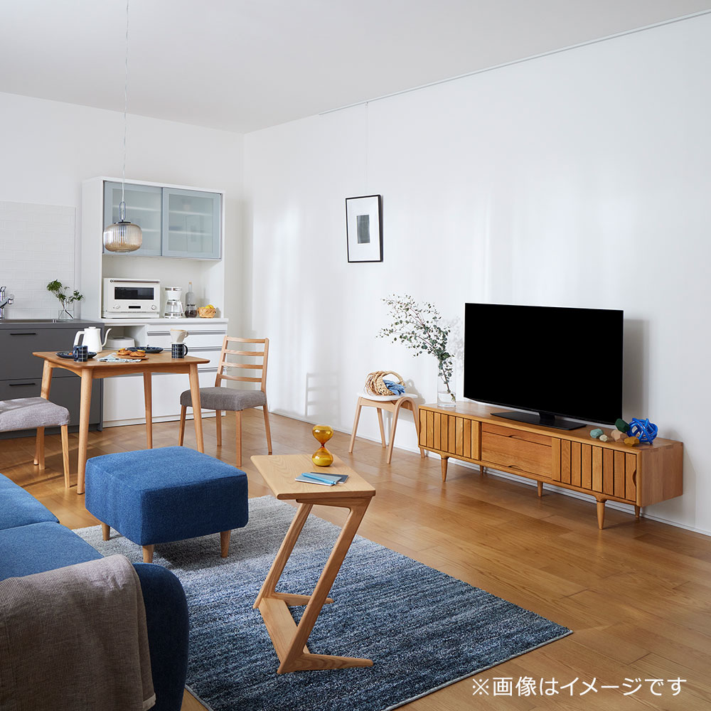 サイドテーブル「エイミー OIST-50」レッドオーク材
