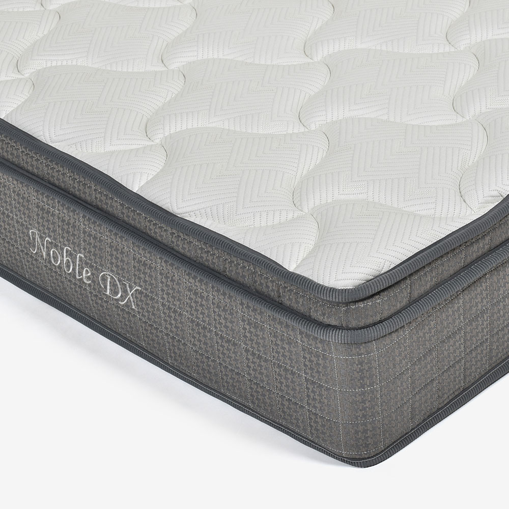 マットレス「ノーブルDX」ポケットコイル＋ボトムクッション「SP-BOXN ハイ」全5サイズ【マットレス+ボトムのセット】