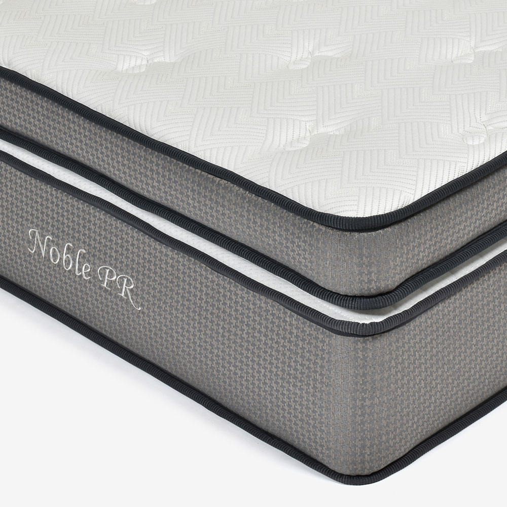マットレス「ノーブルPR」ポケットコイル＋ボトムクッション「SP-BOXN ハイ」全5サイズ【マットレス+ボトムのセット】