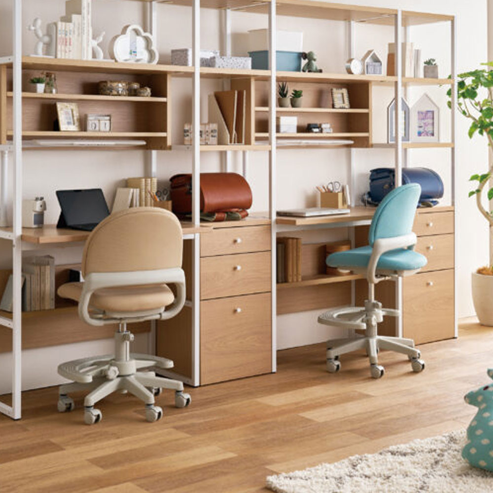 デスクチェア「Bestfit  ベストフィットチェア 」ファブリック 全2色