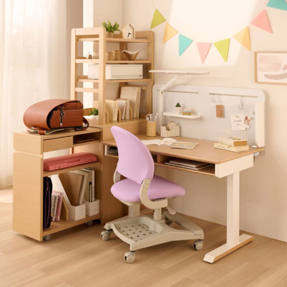 デスクチェア「Hybrid ハイブリッドチェア」昇降デスク用 ファブリック 全4色