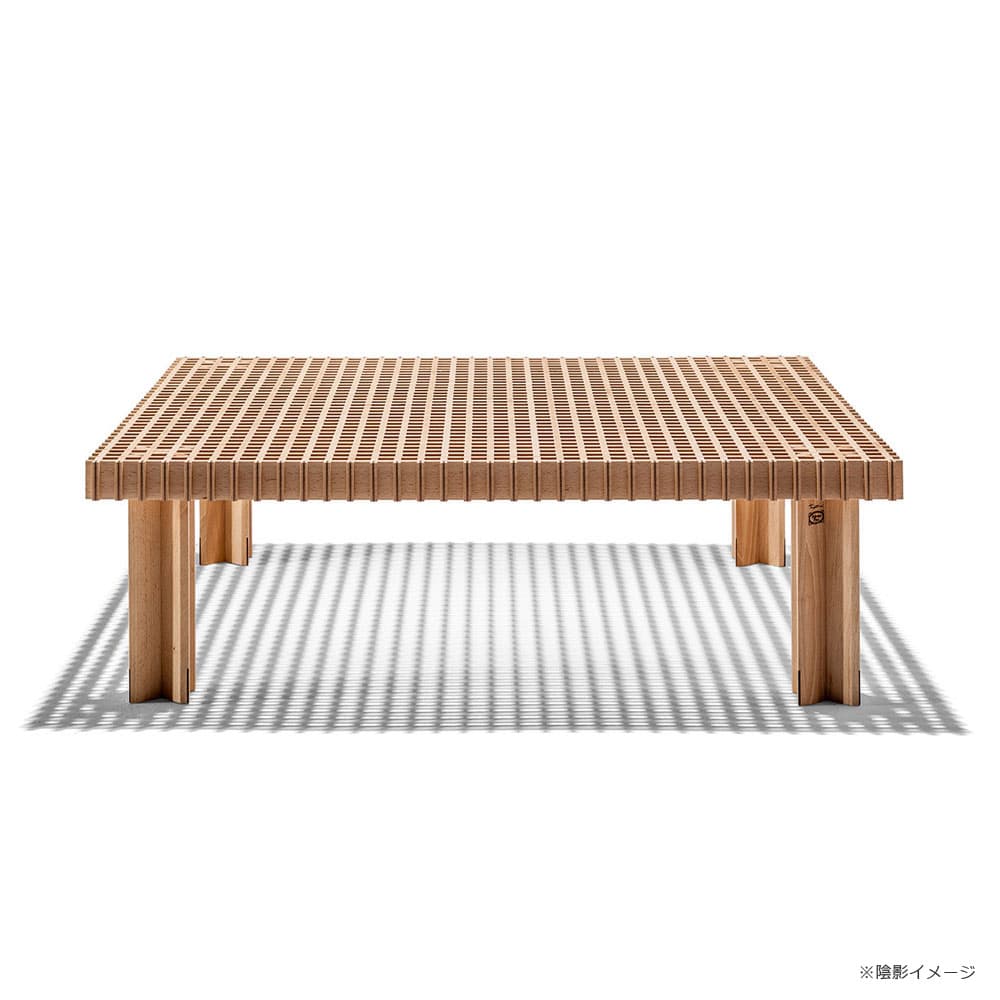 PoltronaFrau（ポルトローナ・フラウ）センターテーブル「キョウト」幅102cm ビーチ材