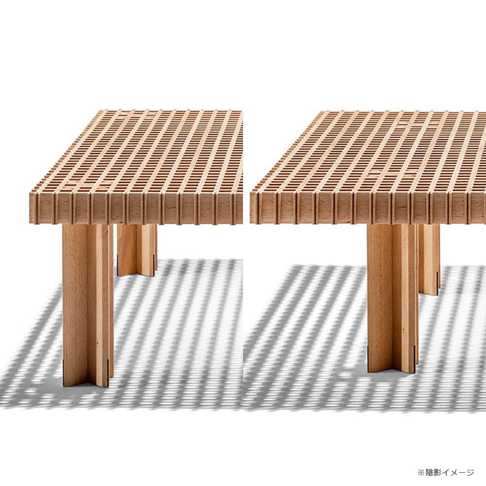 PoltronaFrau（ポルトローナ・フラウ）センターテーブル「キョウト」幅102cm ビーチ材