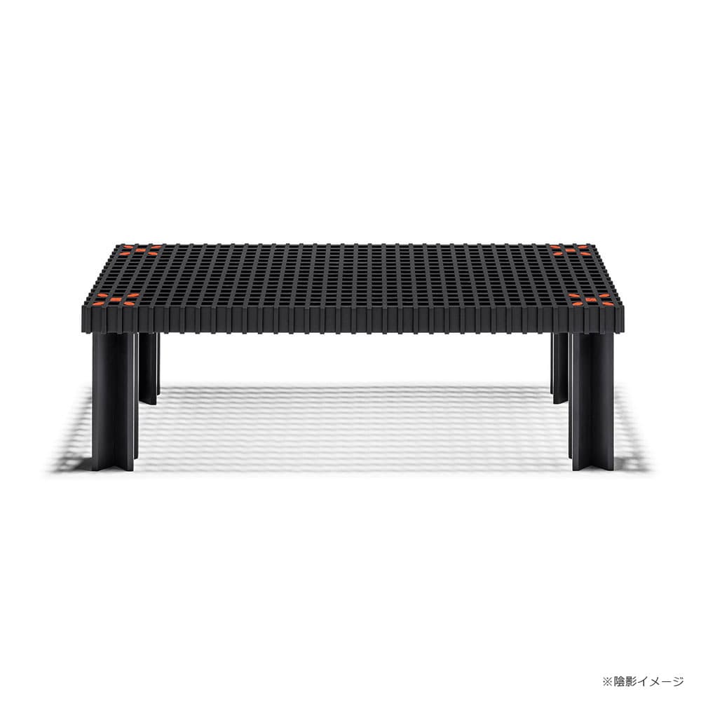 PoltronaFrau（ポルトローナ・フラウ）センターテーブル「キョウト」幅102cm 奥行50cm ビーチ材 ブラック色