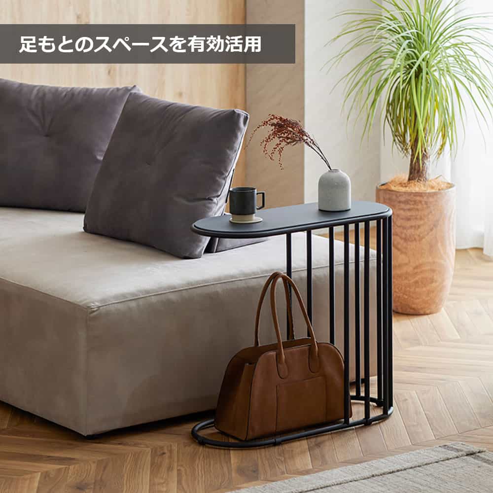 サイドテーブル「MST-252」幅70cm 天板メラミン化粧板