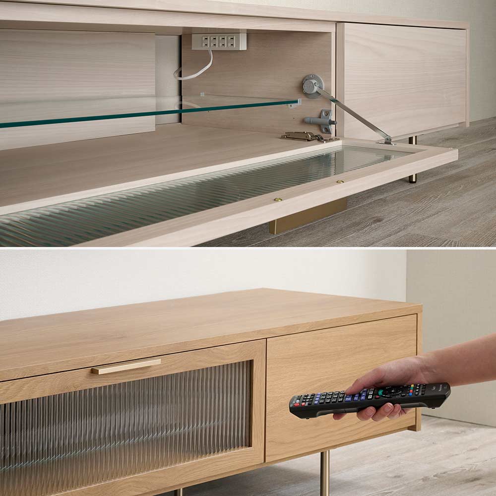 Pamouna（パモウナ）テレビボード「NW-150V」幅150cm 全4色【オンラインショップ限定品】