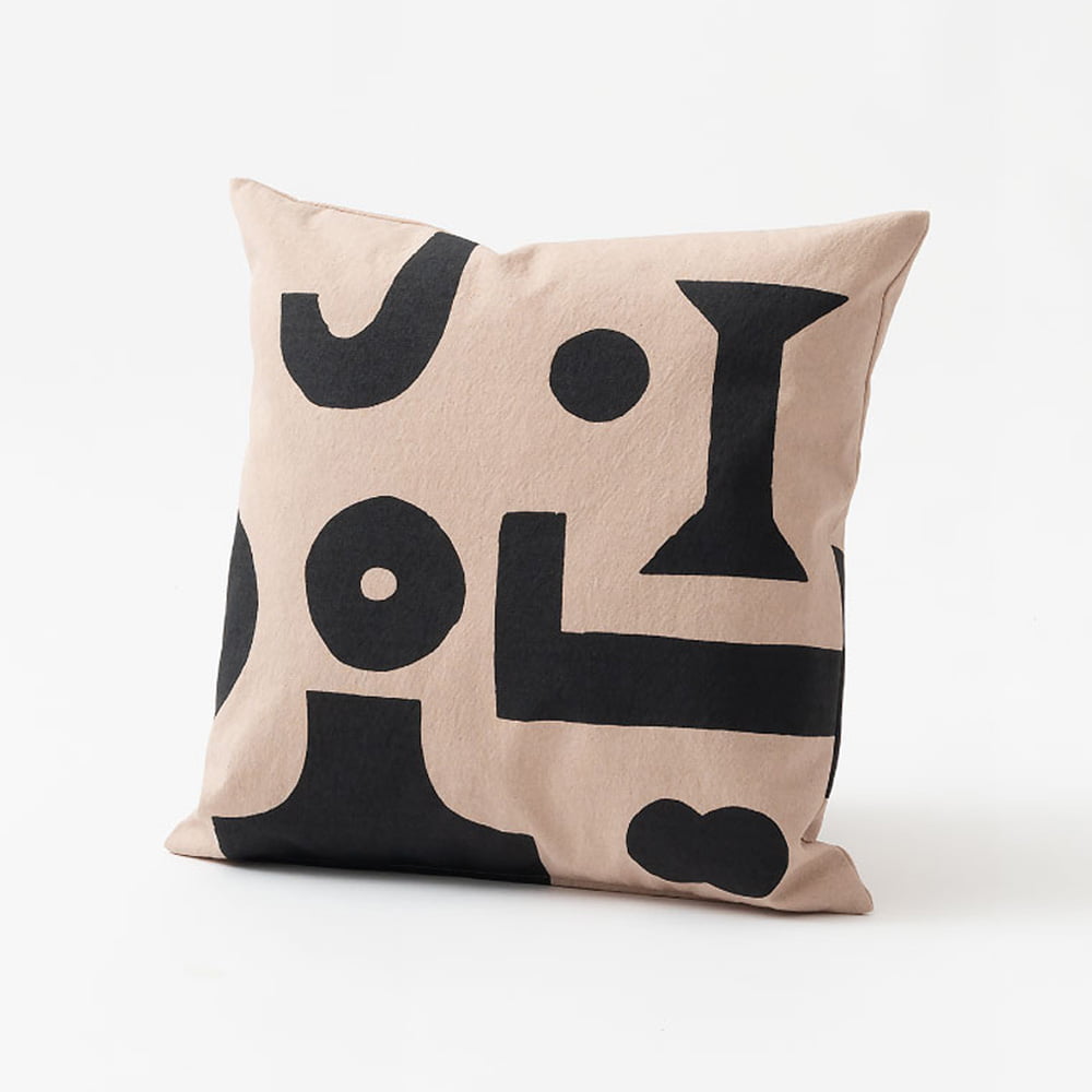 飛騨産業 クッション「ダンラン BE」 45cm角 柚木沙弥郎【受注生産品】