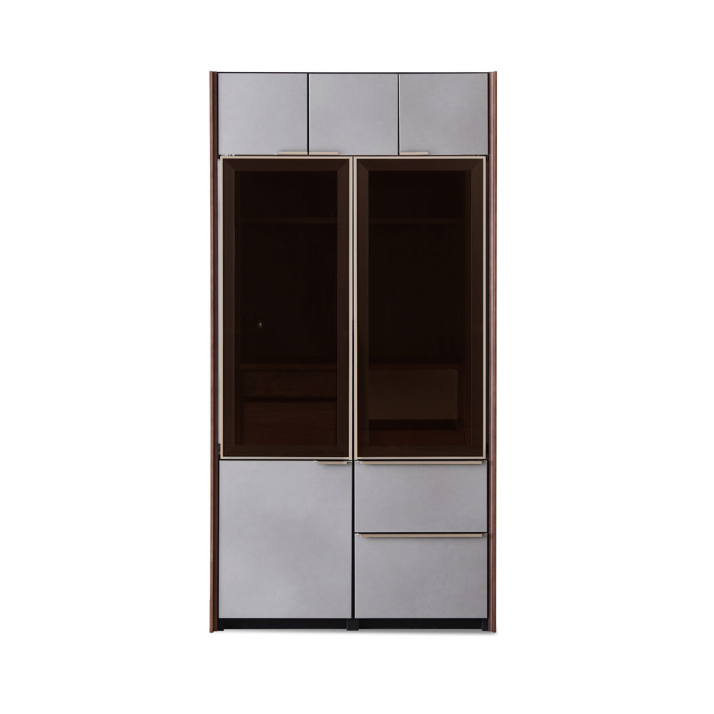 食器棚「シェルナ 100KB」幅100cm 奥行55cm 高さ198cm 全2色【セール対象品のため5%OFF】