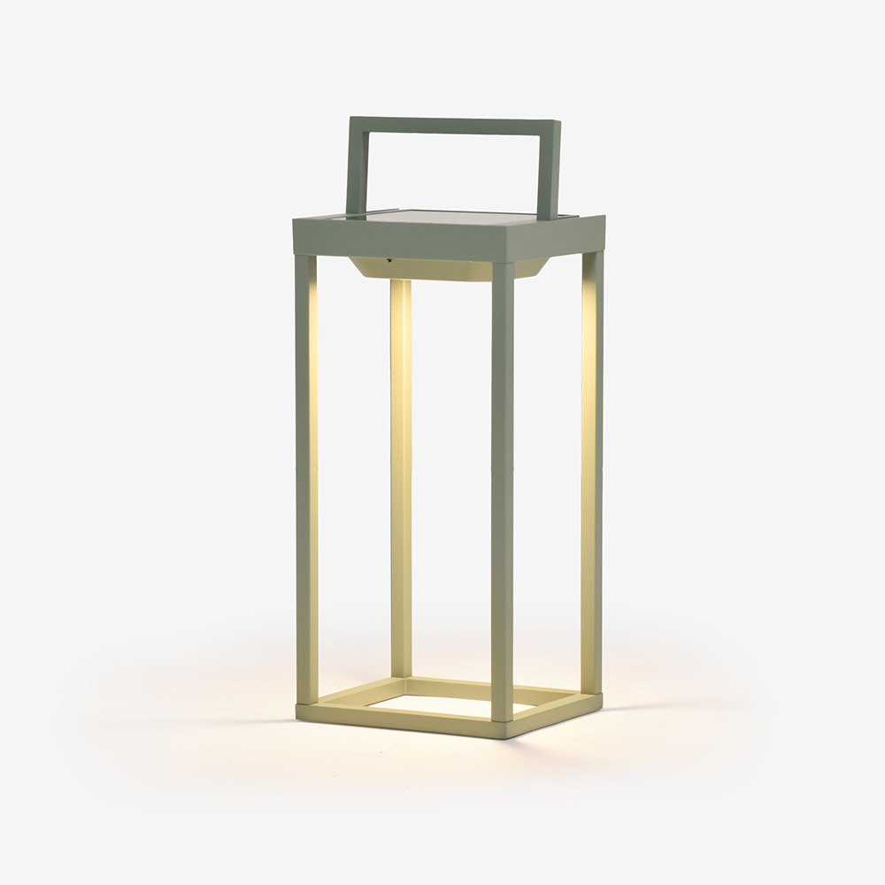 テーブルスタンド「ZAF-Home Solar2-315SG」ポータブルLEDスタンド ソーラー/USB充電式【次回入荷未定】