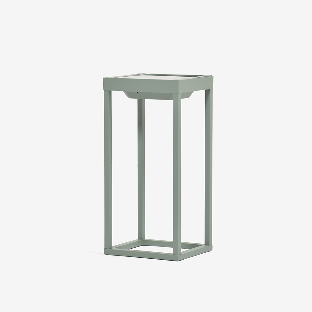 テーブルスタンド「ZAF-Home Solar2-315SG」ポータブルLEDスタンド ソーラー/USB充電式【次回入荷未定】