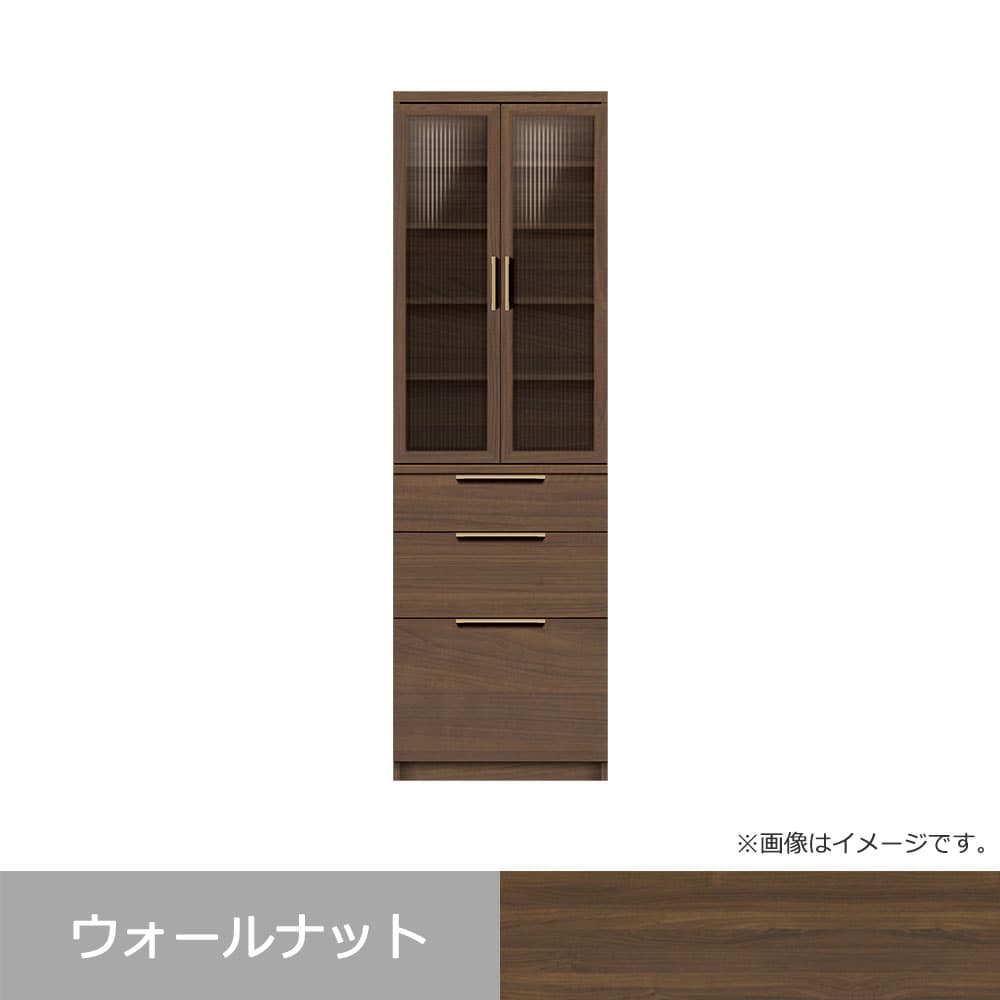 Pamouna（パモウナ）ダイニングボード「NW-S600K・600K」幅60cm 高さ193.1cm 奥行2サイズ（44.5cm・50cm）上台開き扉・下台引出しタイプ 全4色