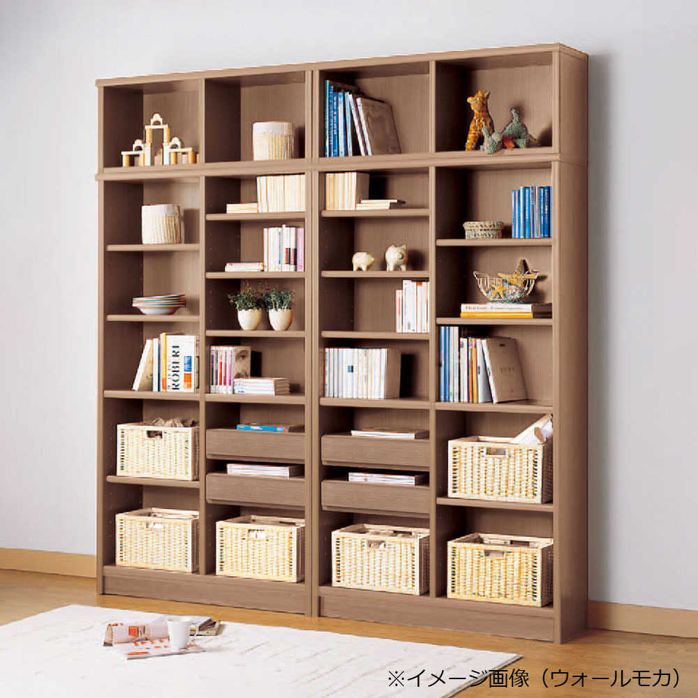 小島工芸　書棚 「Nアコード 60M」幅61.3cm ミドルタイプ 全4色
