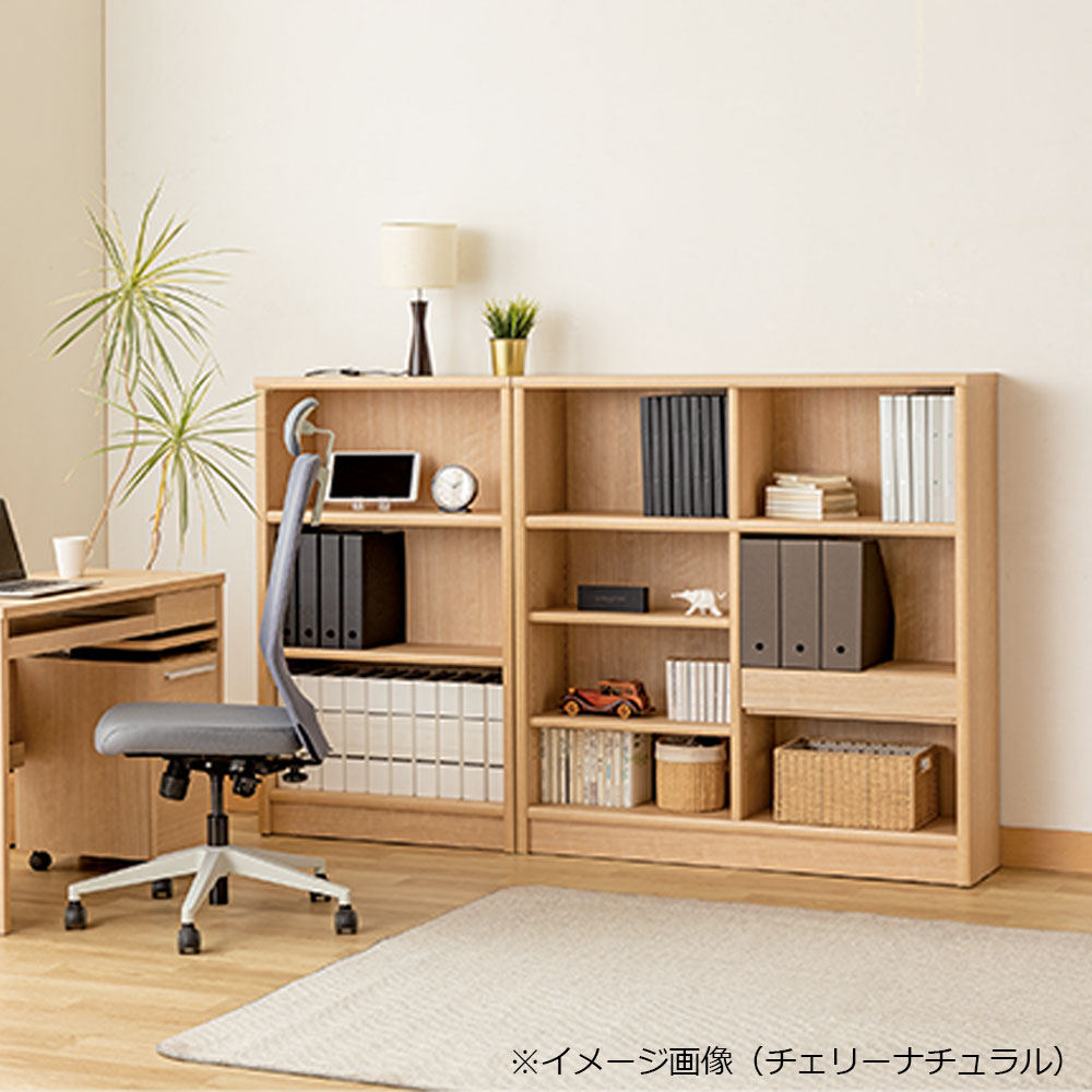小島工芸　書棚 「Nアコード 105M」幅106.3cm ミドルタイプ 全4色