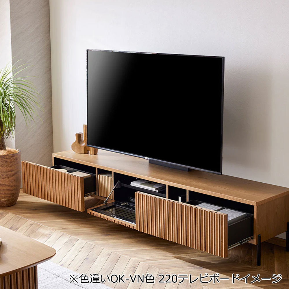 テレビボード「ルーク2」ウォールナット色（WN）全4サイズ