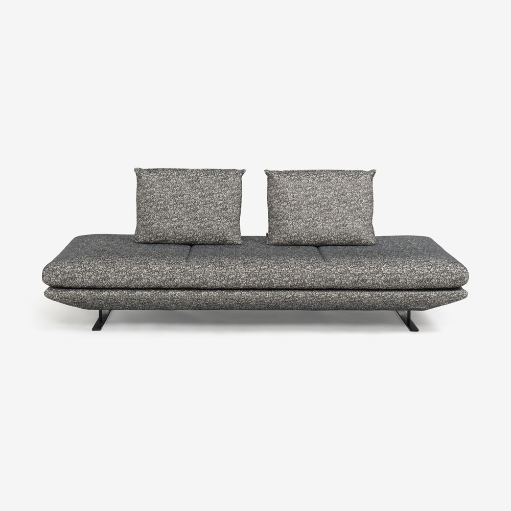 ligne roset（リーン・ロゼ）ソファ「ロゼプラド」3人掛け（3P）ハイタイプ 背クッション2個付き 幅240cm 布＃RJ-627【受注生産品】