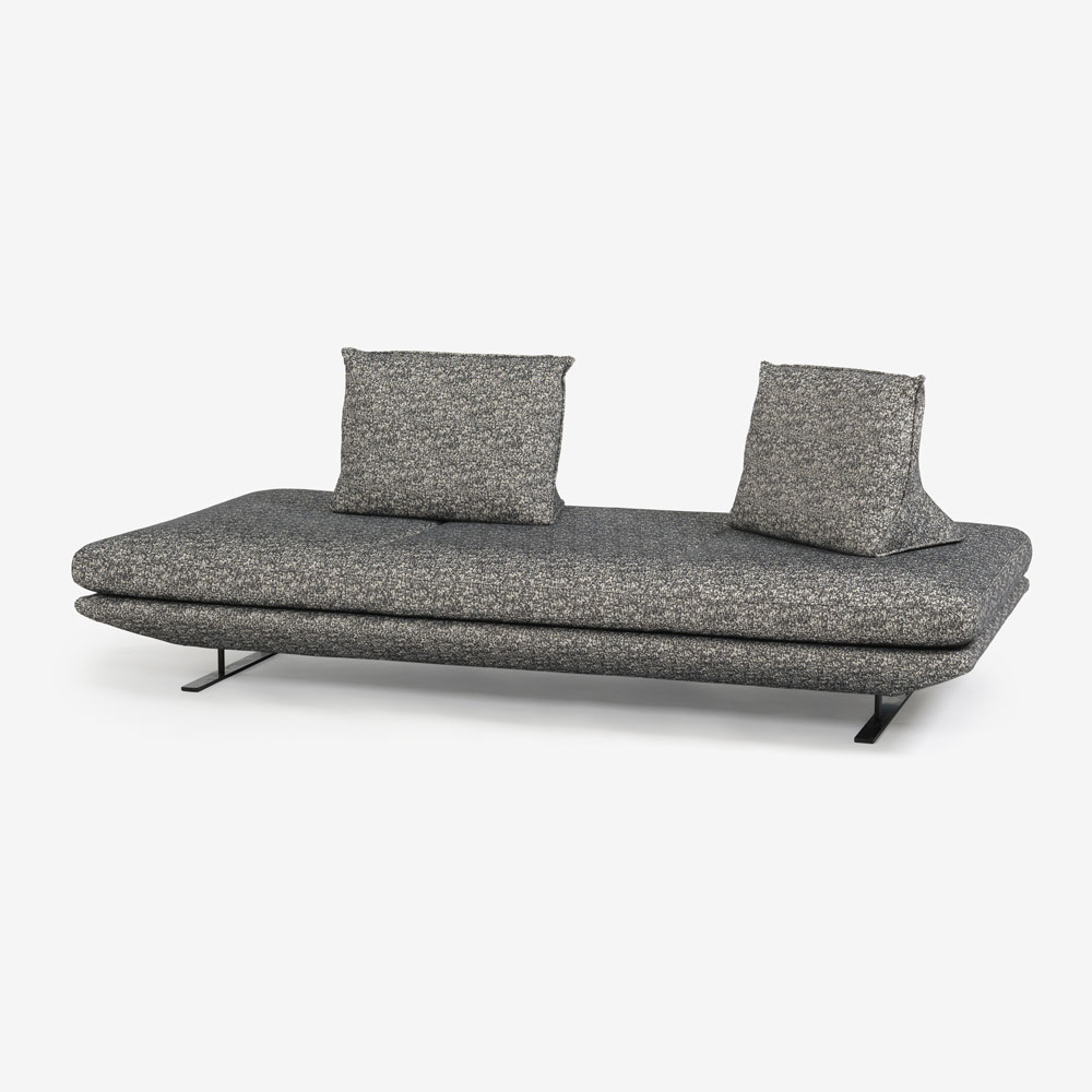 ligne roset（リーン・ロゼ）ソファ「ロゼプラド」3人掛け（3P）ハイタイプ 背クッション2個付き 幅240cm 布＃RJ-627【受注生産品】