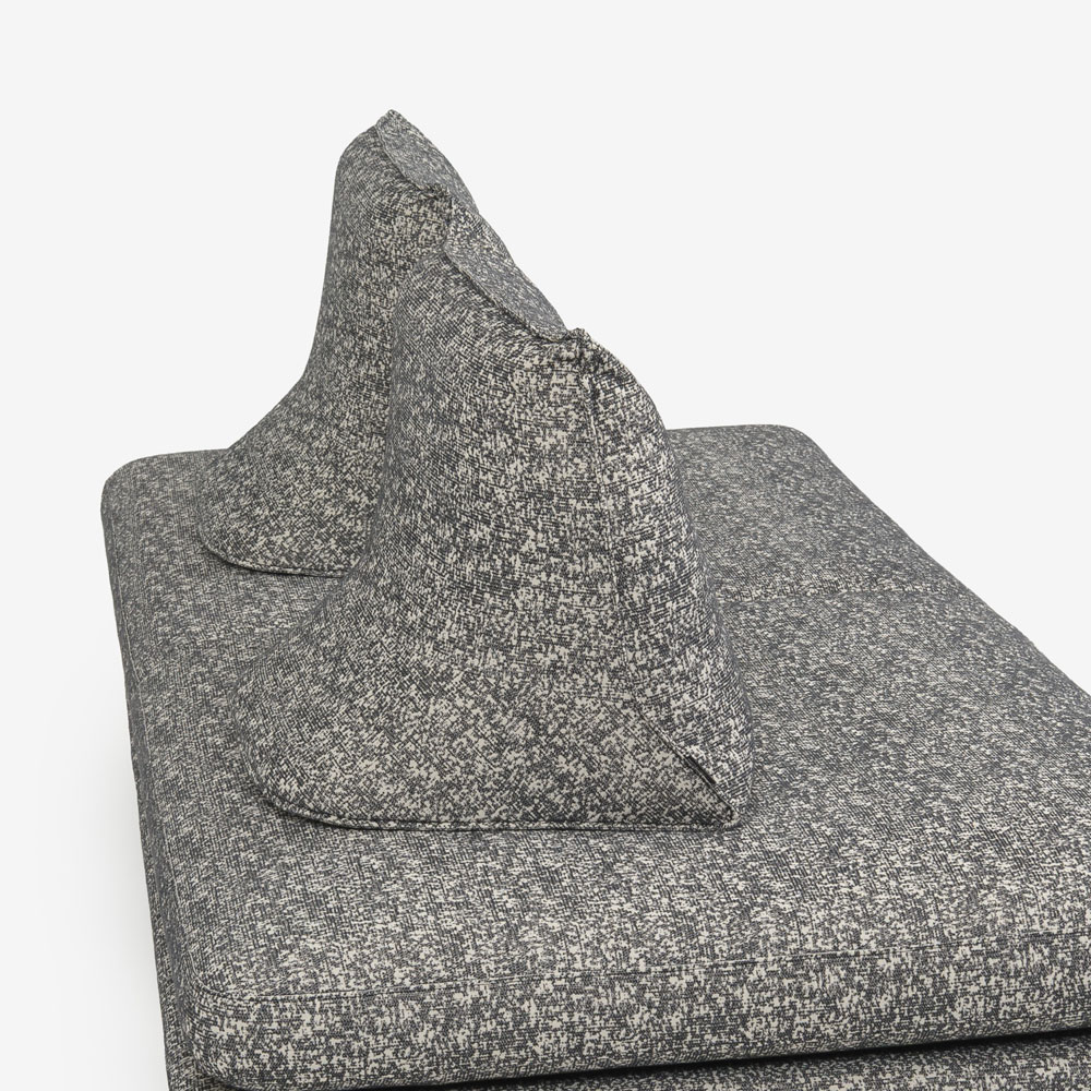 ligne roset（リーン・ロゼ）ソファ「ロゼプラド」2人掛け（2P）ハイタイプ 背クッション2個付き 幅200cm 布＃RJ-627【受注生産品】