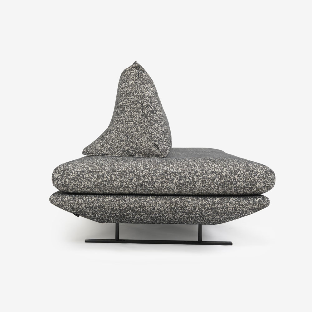 ligne roset（リーン・ロゼ）ソファ「ロゼプラド」2人掛け（2P）ハイタイプ 背クッション2個付き 幅200cm 布＃RJ-627【受注生産品】