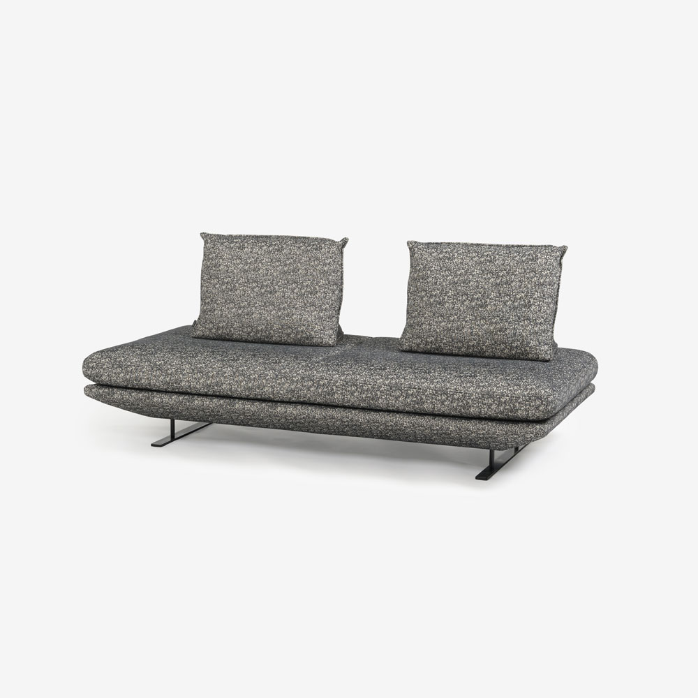 ligne roset（リーン・ロゼ）ソファ「ロゼプラド」2人掛け（2P）ハイタイプ 背クッション2個付き 幅200cm 布＃RJ-627【受注生産品】
