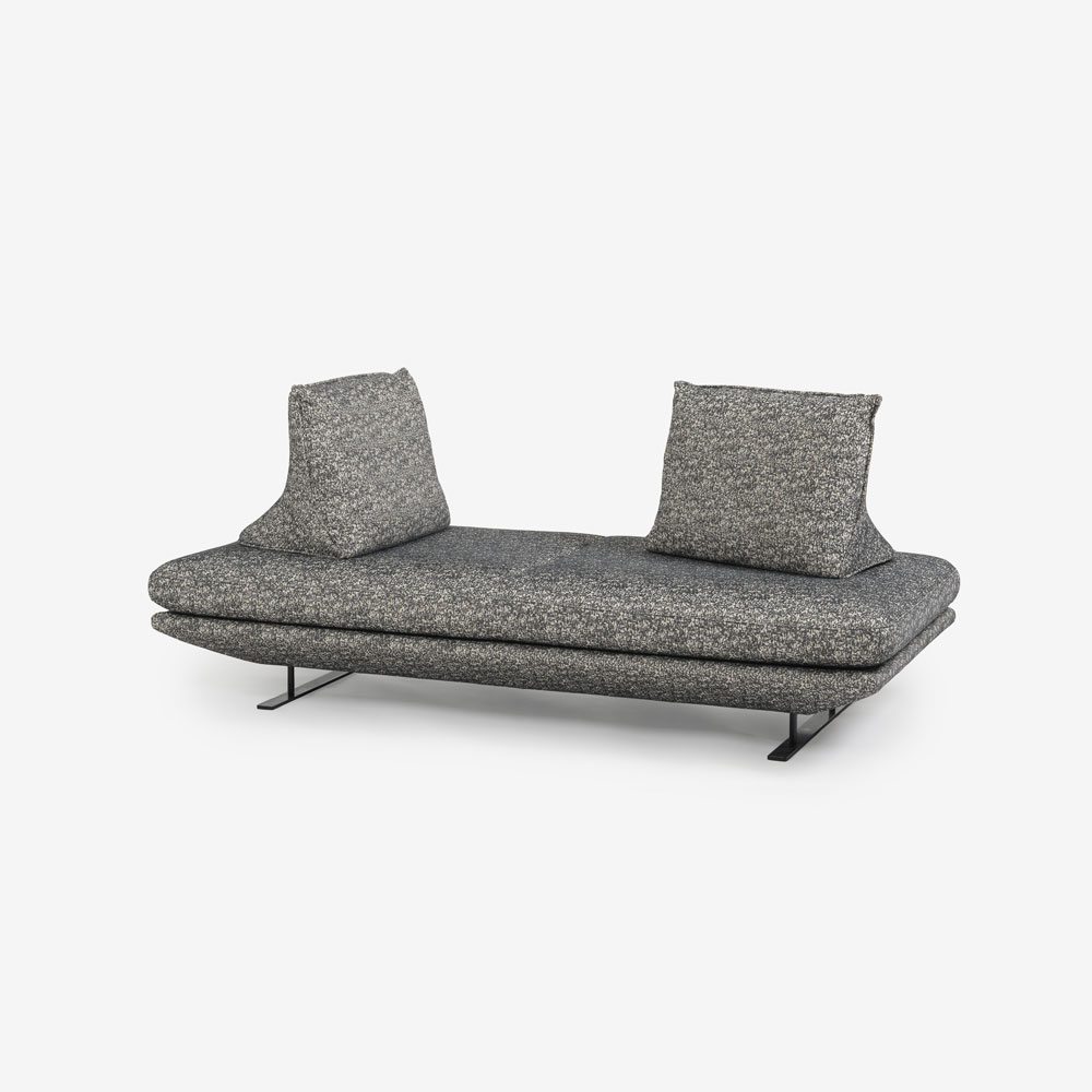 ligne roset（リーン・ロゼ）ソファ「ロゼプラド」2人掛け（2P）ハイタイプ 背クッション2個付き 幅200cm 布＃RJ-627【受注生産品】