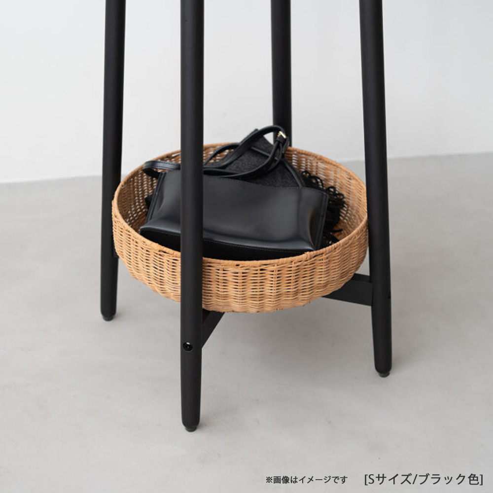 ハンガーラック「ラプテ」オーク材 全2サイズ 全2色