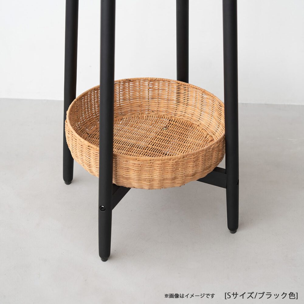ハンガーラック「ラプテ」オーク材 全2サイズ 全2色