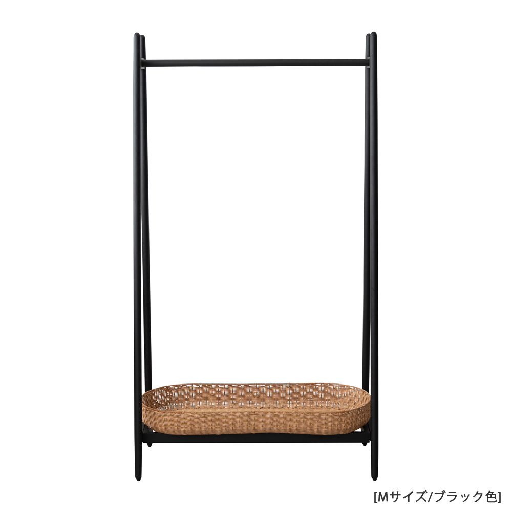 ハンガーラック「ラプテ」オーク材 全2サイズ 全2色