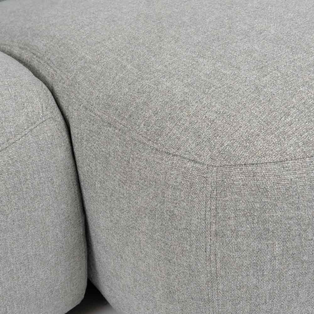 カウチソファ2点セット 向って右カウチ 「カンクン」幅234cm 布#3 HUS12 シェールグリーン色【受注生産品】【お手入れキットの特典付き】