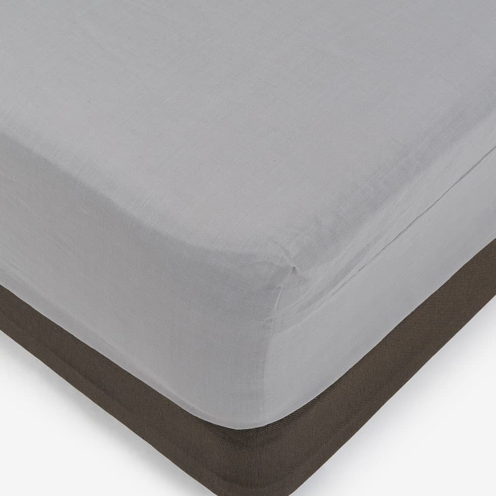 ボックスシーツ「THE LINEN -RAMIE-（ザ リネン ラミー）」マチ高43cm 麻 全4色