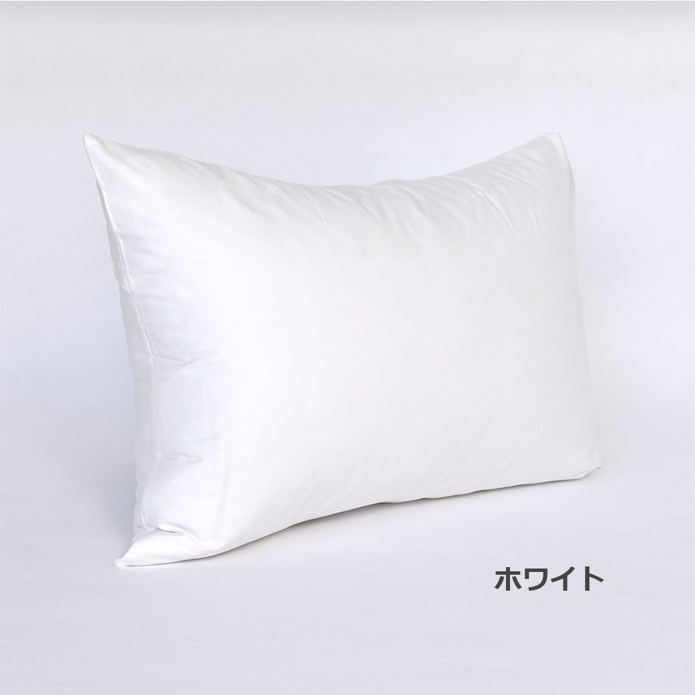 まくらカバー（封筒型）「Jローザ プレーン」インド超長綿 全2色 全2サイズ