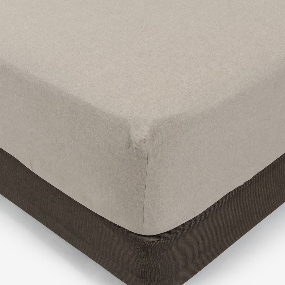 ボックスシーツ「THE LINEN（ザ リネン）」マチ高43cm 麻 全5色