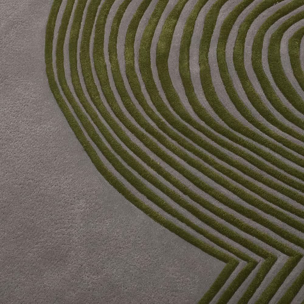 ラグ「KIBO キボ 80960 145/124」幅140 x 奥行200cm 防炎【受注生産品】FISCHBACHER 1819（フィッシュバッハ 1819）