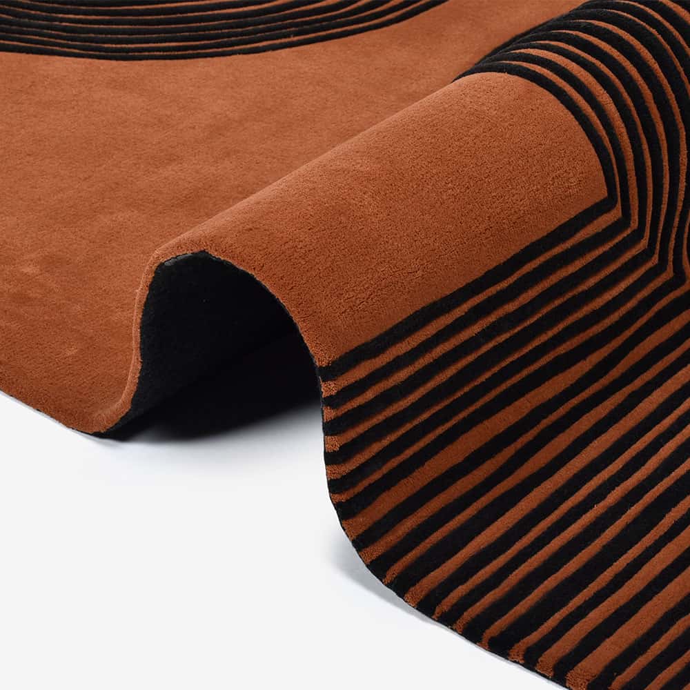 ラグ「KIBO キボ 80960 197/106」幅140 x 奥行200cm 防炎【受注生産品】FISCHBACHER 1819（フィッシュバッハ 1819）