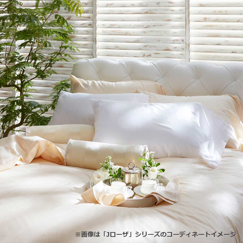 ボックスシーツ「Jローザ」マチ高48cm インド超長綿 全4色