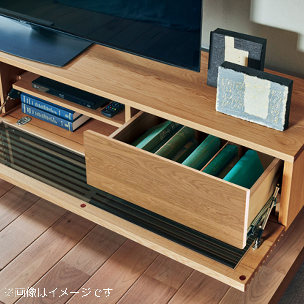 浜本工芸 テレビボード「No.6554TV」高さ35cm ナラ材 ナチュラル色 全4サイズ