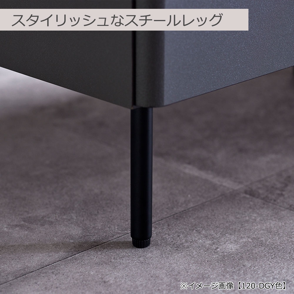 リビングテーブル「MLT-242 80」幅80cm メラミン化粧天板 全2色