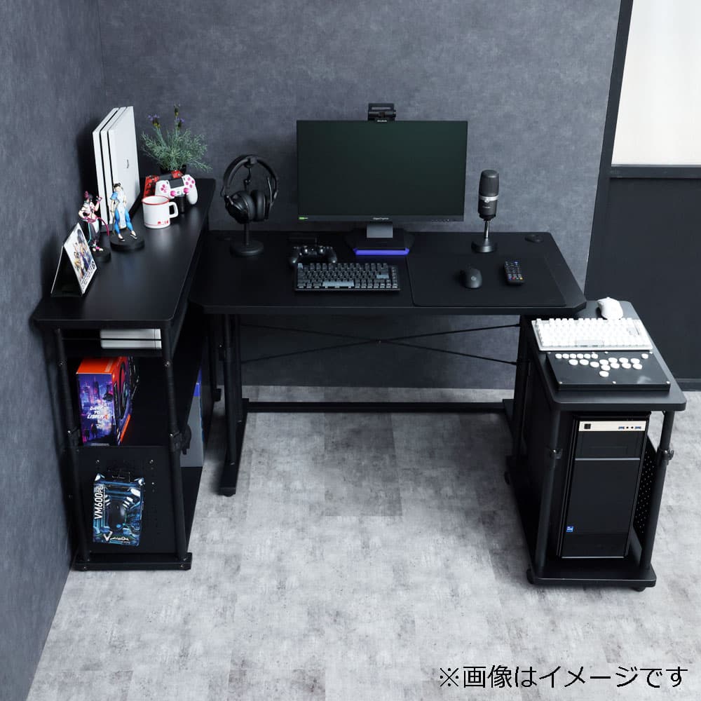 Contieaks（コンティークス）昇降式ゲーミングデスク「CTG」高さ68～95.5cm 全2サイズ