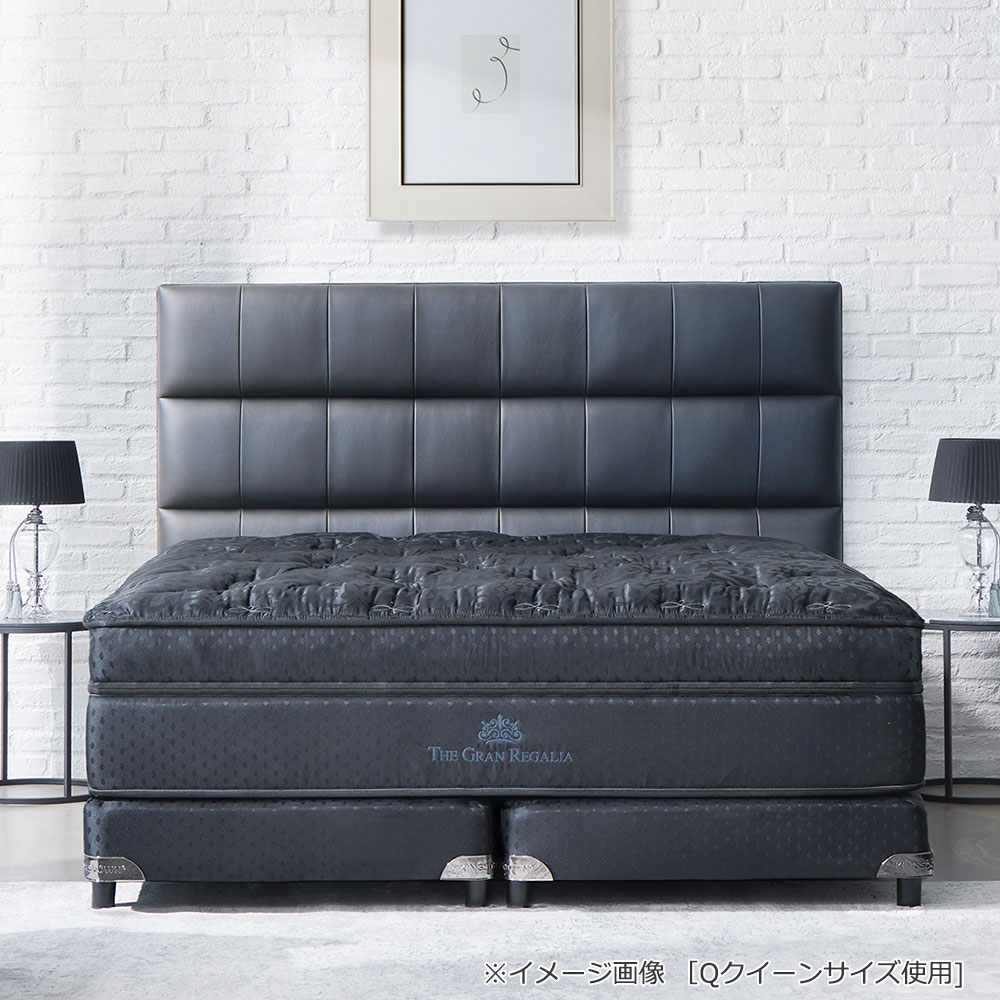 ヘッドボード 「アクセス」ハイタイプ 半革ブラック#101 全6サイズ【受注生産品】