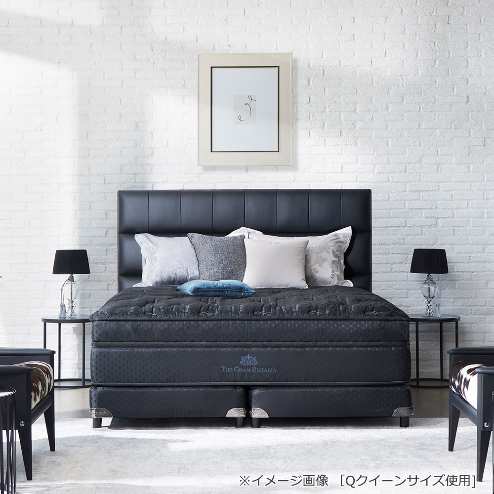 ヘッドボード 「アクセス」ハイタイプ 半革ブラック#101 全6サイズ【受注生産品】