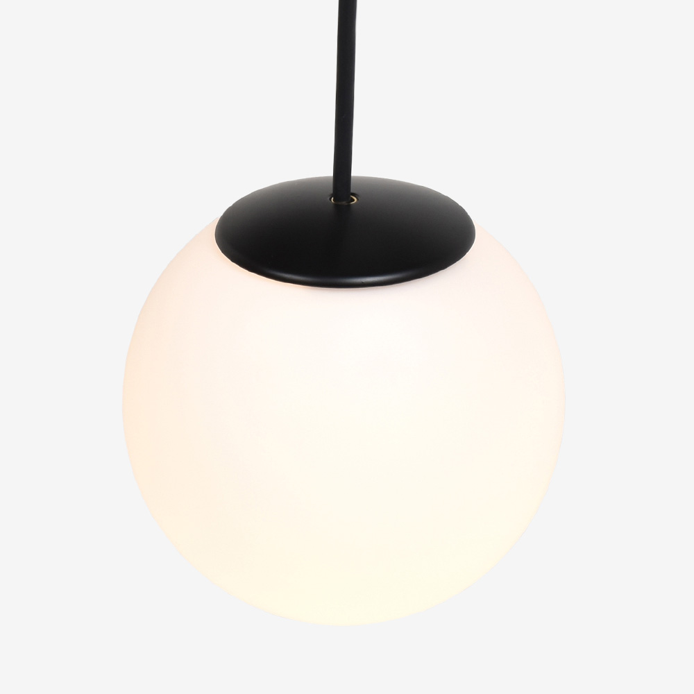 ペンダント「SUMICA グレープ SAP-010-1BW」直径15cm ランプ別売り【ダクトレール取付専用】【受注生産品】