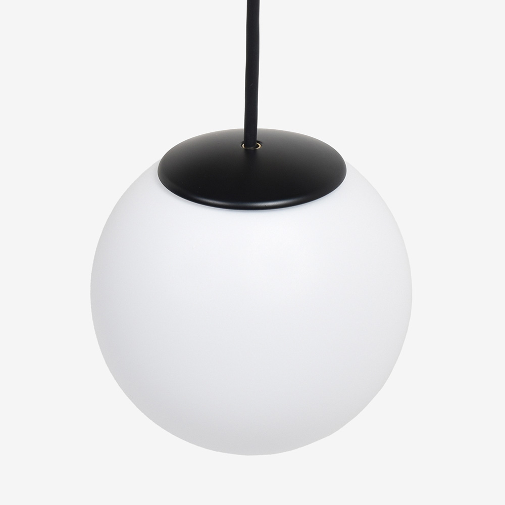 ペンダント「SUMICA グレープ SAP-010-1BW」直径15cm ランプ別売り【ダクトレール取付専用】【受注生産品】