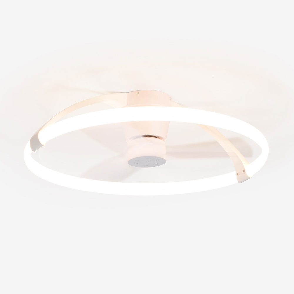 LEDシーリングファン「MAN-MISTRAL-ミストラル-WH」約10〜12畳用