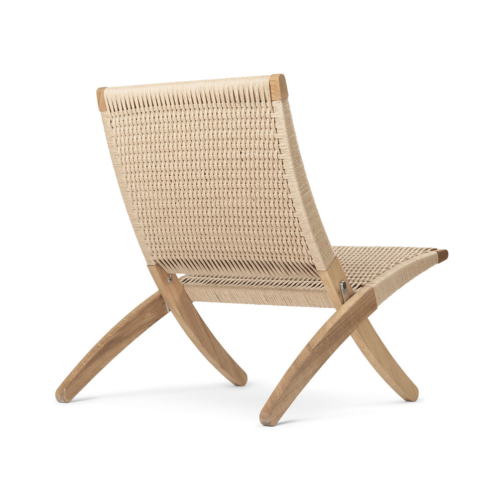カール・ハンセン＆サン ラウンジチェア「MG501 CUBA CHAIR」オーク材オイル仕上げ 座面ナチュラルペーパーコード【受注生産品】